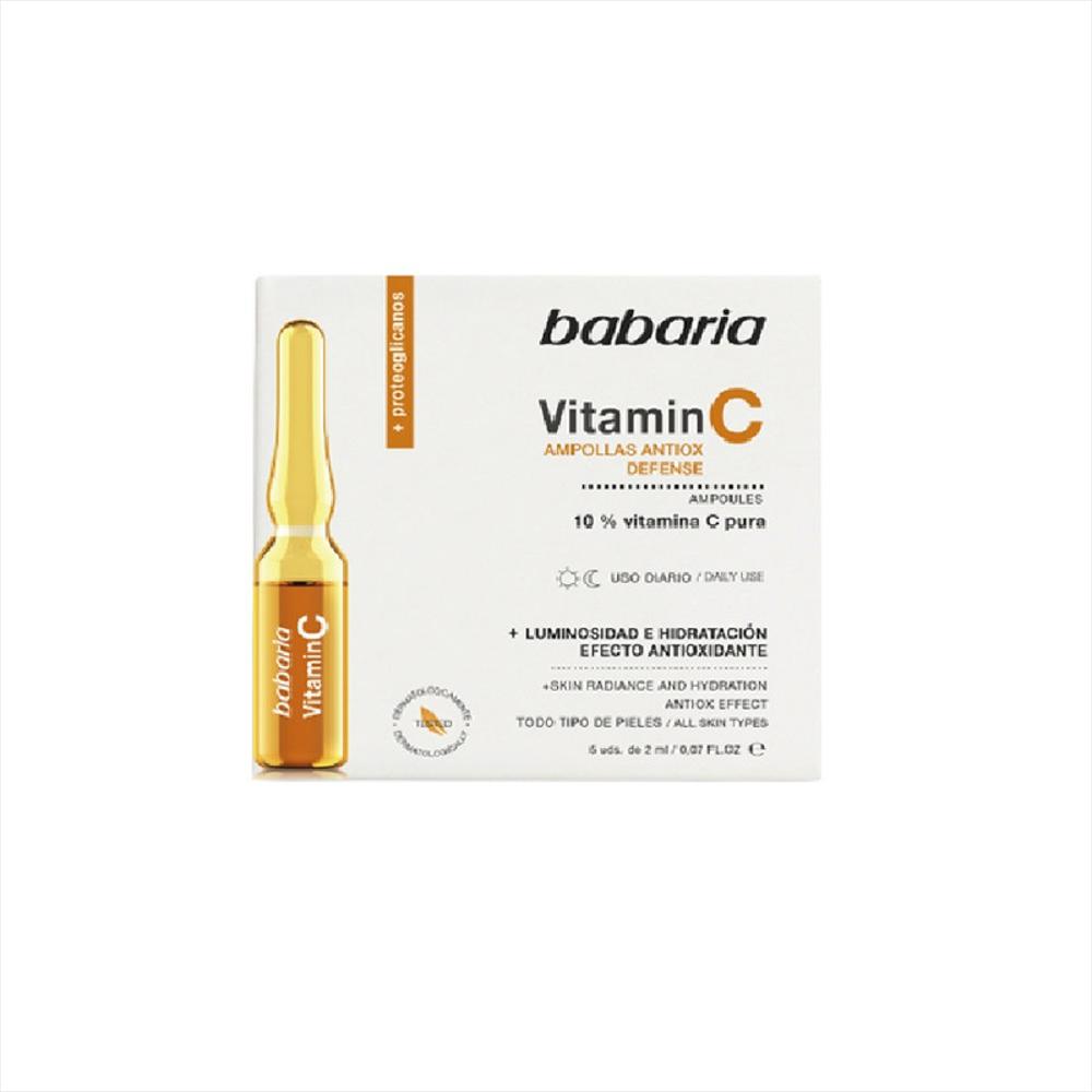 Ampollas Vitamina C Babaria Antiox Defense 5 amp