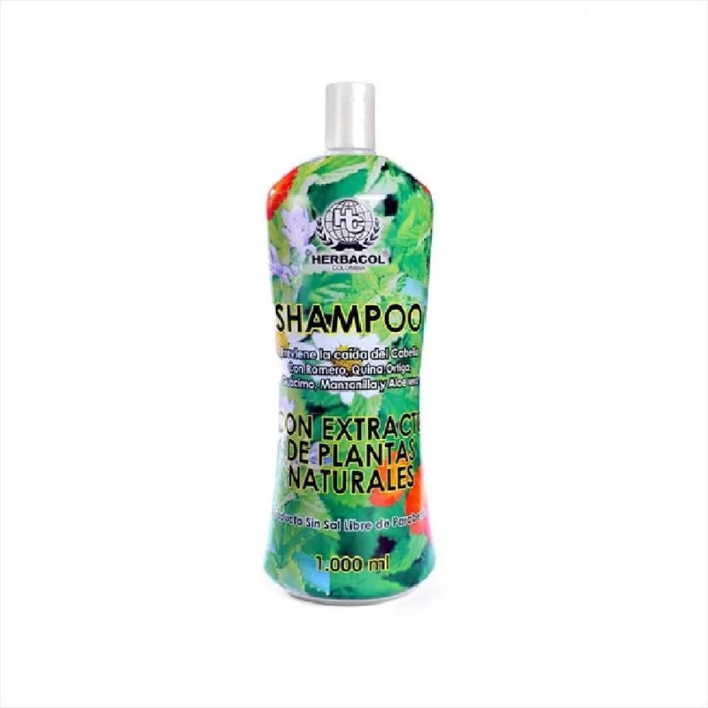 Shampoo Herbacol Extracto Plantas Naturales 1000ml