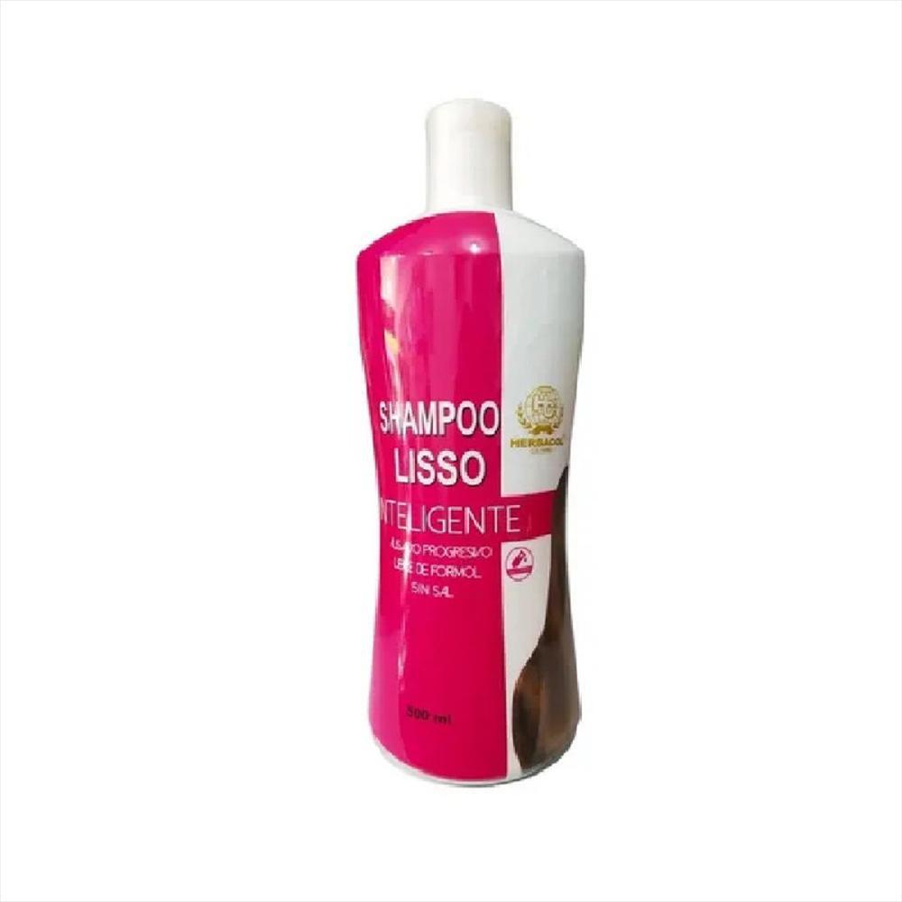 Shampoo Herbacol Lisso Inteligente Alisado Progresivo 500ml