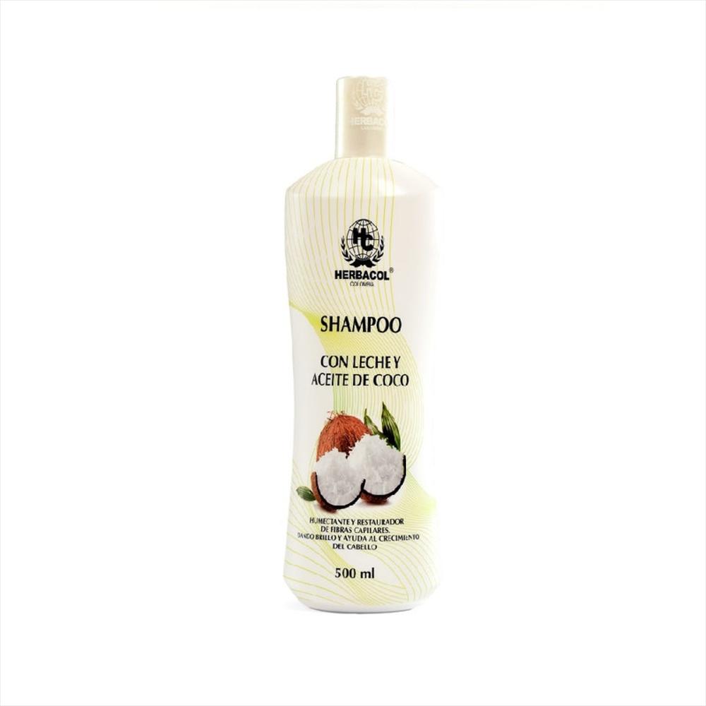 Shampoo Con Leche Y Aceite De Coco 500ml