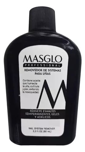 Masglo Plus Removedor De Esmalte Semipermanente 60ml